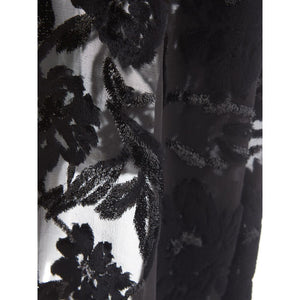 Lardini Black Viscose Cocktail Dress