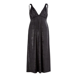Lardini Black Polyester Cocktail Dress