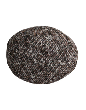 Dolce & Gabbana Brown Alpaca Wool Woven Bucket Hat
