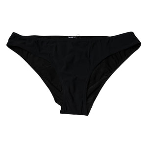 Dolce & Gabbana Black Nylon Stretch Mid Waist Panty Underwear