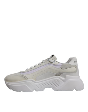 Dolce & Gabbana White Daymaster Low Top Sneakers Shoes