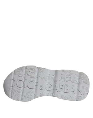 Dolce & Gabbana White Daymaster Low Top Sneakers Shoes