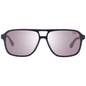 BMW Burgundy Acetate Sunglasses
