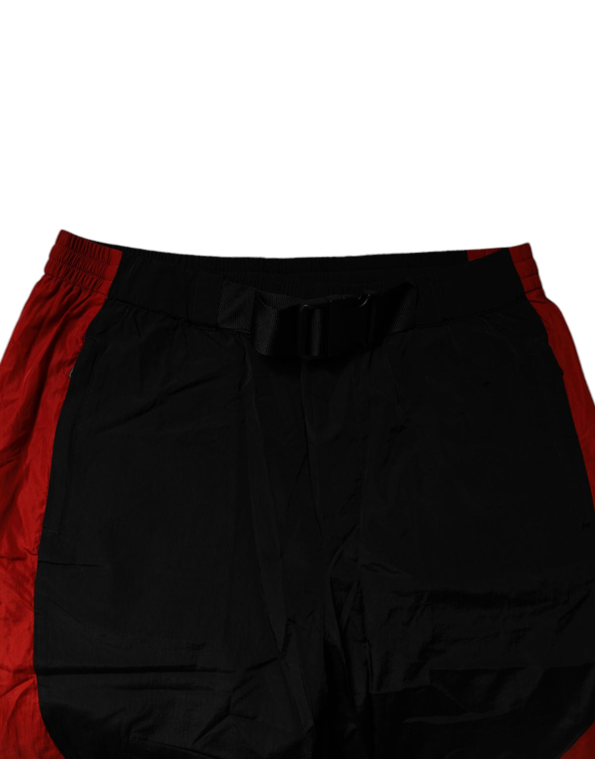 Dolce & Gabbana Black Red Leopard Jogger Sweatpants Pants