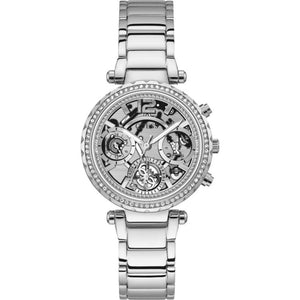 Guess Gray Stainless Steel Dress Watch