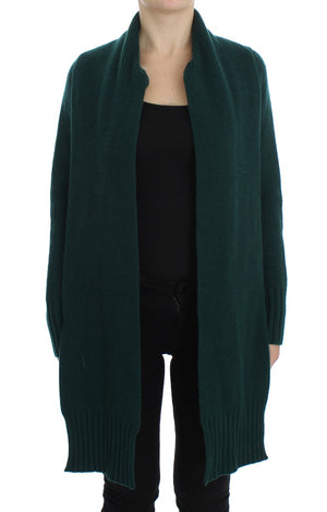 Dolce & Gabbana Green Knitted Cashmere Cardigan