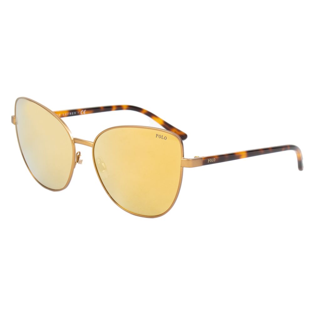 Polo Ralph Lauren Brown Metal Sunglasses