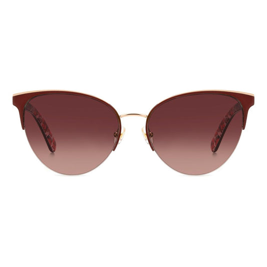 Kate Spade Red Metal Sunglasses