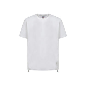 Thom Browne White Cotton T-Shirt