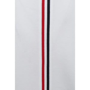 Thom Browne White Cotton T-Shirt