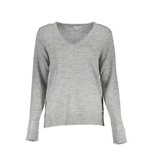 U.S. POLO ASSN. Silver Wool Women Sweater