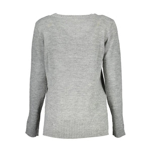 U.S. POLO ASSN. Silver Wool Women Sweater