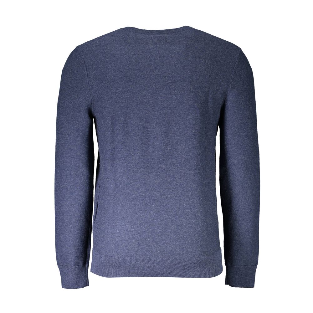 Dockers Blue Cotton Mens Sweater