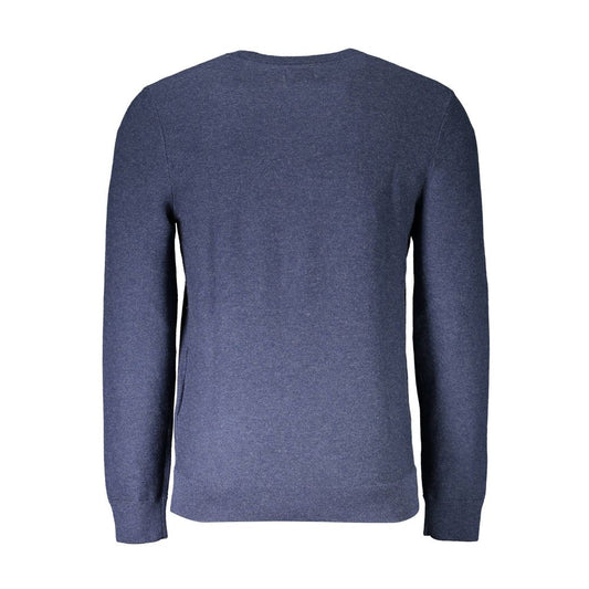 Dockers Blue Cotton Mens Sweater