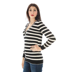 Fred Perry Black Wool Women Sweater