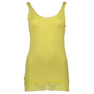 Silvian Heach Yellow Cotton Women Top