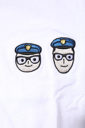 Dolce & Gabbana White #DGFamily Cotton Crew Neck T-shirt