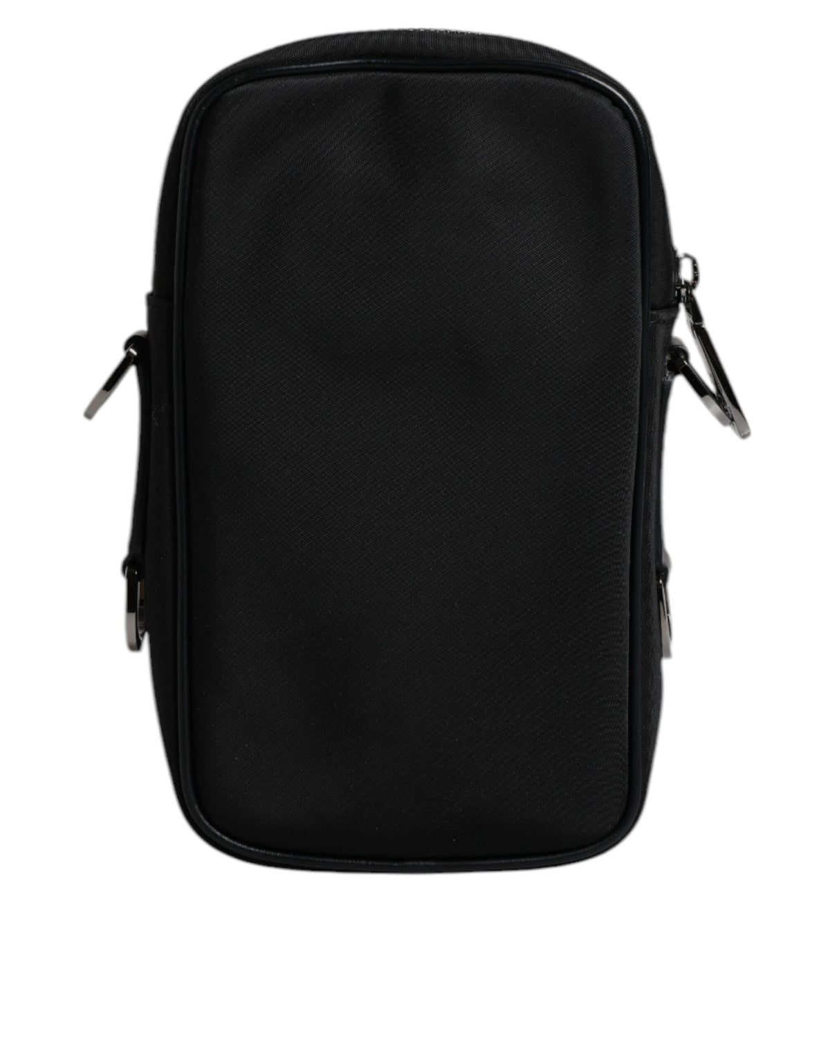 Dolce & Gabbana Multicolor Leopard Jacquard Logo Plaque Neck Strap Bag