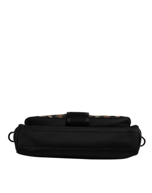 Dolce & Gabbana Multicolor Leopard Jacquard Crossbody Bag