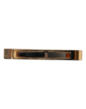 Dolce & Gabbana Multicolor Gold Tone Brass Tie Clip Bar