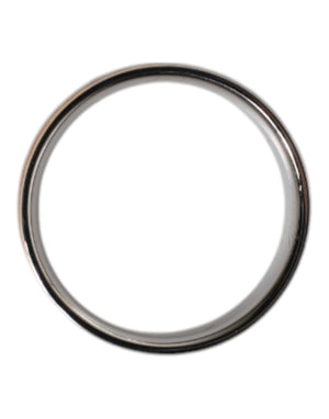 Dolce & Gabbana Gold Silver Tone Real Brass DG Logo Ring