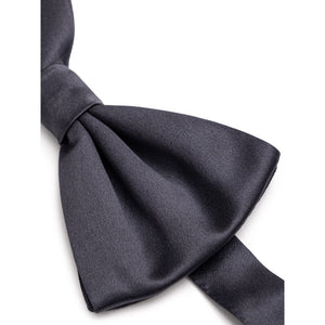 Dolce & Gabbana Gray Silk Bowtie