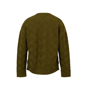 Bottega Veneta Green Wool Sweatshirt