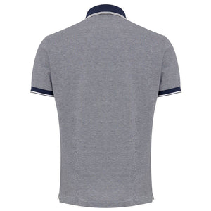 Canali Blue Cotton Polo Shirt