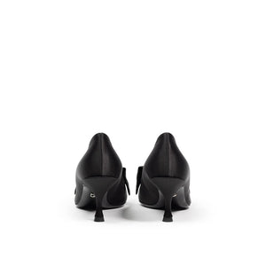 Dolce & Gabbana Black Viscose Pumps