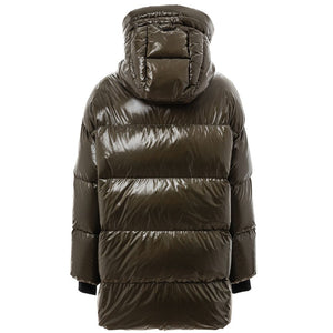 Herno Green Polyamide Parka