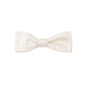 Dolce & Gabbana White Silk Bowtie