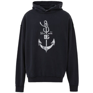 Dolce & Gabbana Blue Cotton Sweatshirt