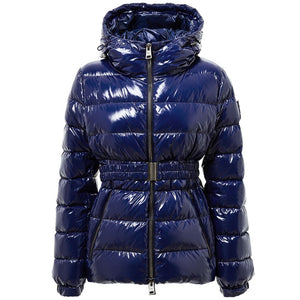 Herno Blue Polyamide Coat