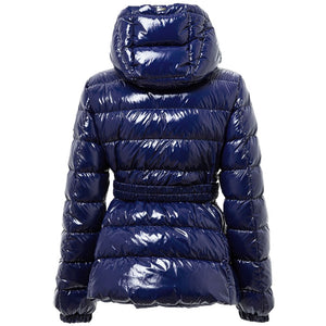 Herno Blue Polyamide Coat