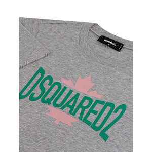Dsquared² Gray Cotton T-Shirt