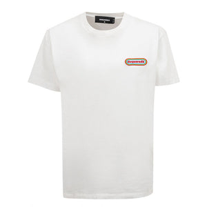 Dsquared² White Cotton T-Shirt