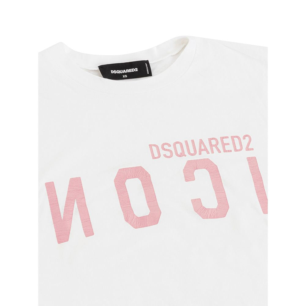 Dsquared² White Cotton T-Shirt