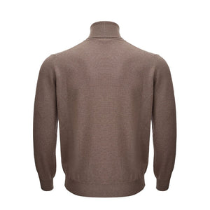 KANGRA Brown Wool Turtleneck