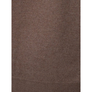 KANGRA Brown Wool Turtleneck