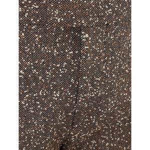 Bottega Veneta Multicolor Viscose Casual Pants