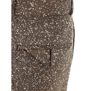Bottega Veneta Multicolor Viscose Casual Pants