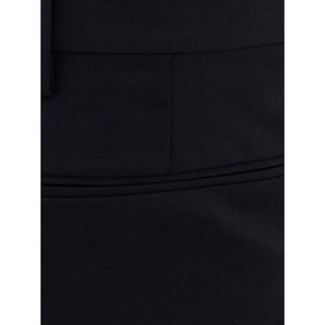 Valentino Black Wool Dress Pants