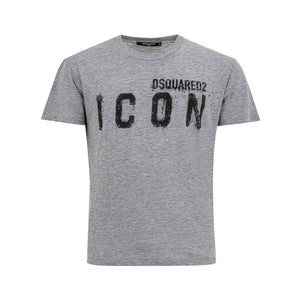 Dsquared² Gray Cotton T-Shirt