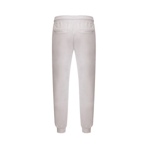 GCDS White Cotton Athletic Pants