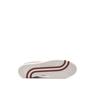 Bally Pink Leather Low Top Sneakers
