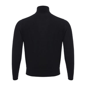 Colombo Black Cashmere Turtleneck
