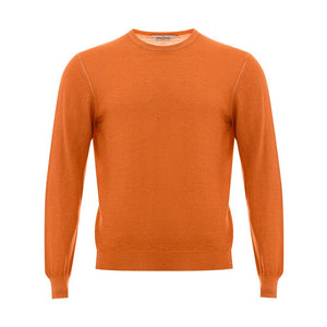 Gran Sasso Orange Wool Sweatshirt