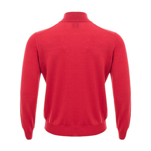 Gran Sasso Red Wool T-Shirt