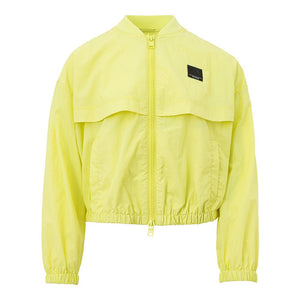 Armani Exchange Yellow Polyamide Bomber