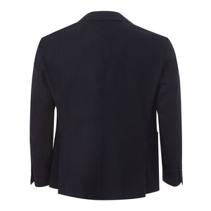Lardini Blue Cotton Blazer